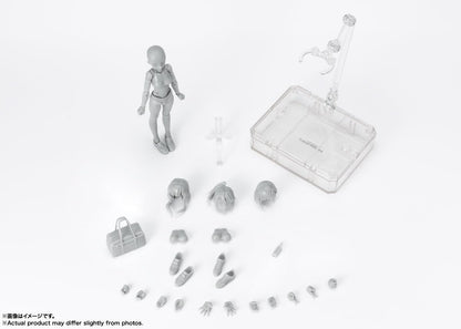 Bandai Spirits Sh Figuarts Body-Chan Dx Set Gray 130mm PVC ABS Figure- Japan Figure Store - #1 Bring To You The Best Japanese Goods