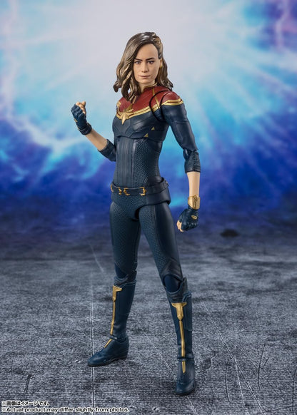 Bandai Spirits Sh Figuarts Captain Marvel ABS/PVC 150mm Figure- Japan Figure Store - #1 Bring To You The Best Japanese Goods