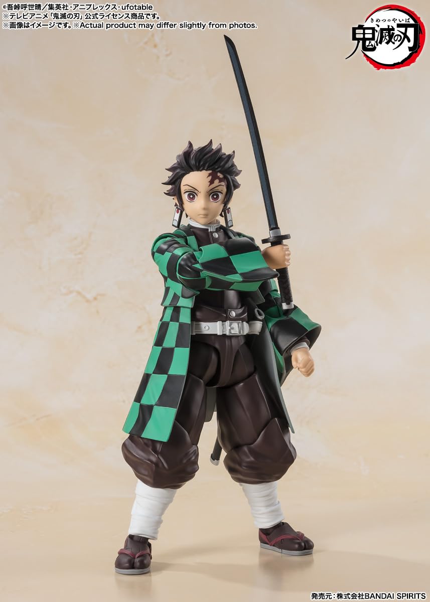 Bandai Spirits Tanjiro Kamado Demon Slayer Figuarts 140mm Painted Movable Figure- Japan Figure Store - #1 Bring To You The Best Japanese Goods