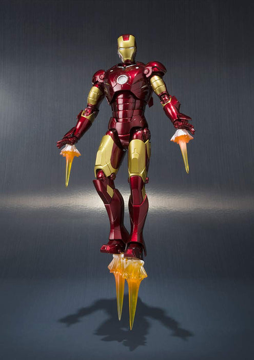 Bandai Spirits SH Figuarts Iron Man Mark 3 Figure (155mm ABS PVC Diecast)- Japan Figure Store - #1 Bring To You The Best Japanese Goods