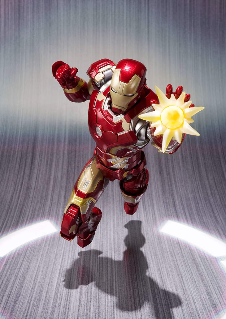 Bandai Spirits SH Figuarts Iron Man Mark 43 155mm ABS PVC Diecast Figure- Japan Figure Store - #1 Bring To You The Best Japanese Goods