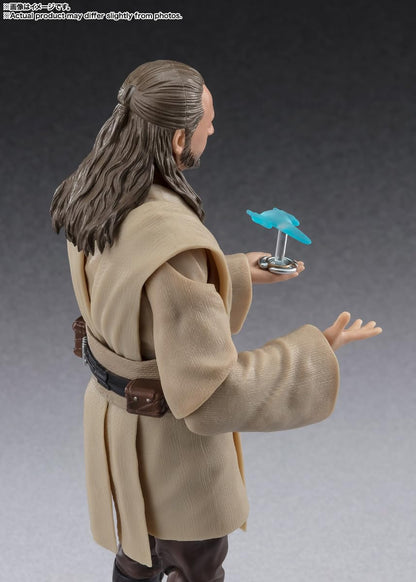 Bandai Spirits SH Figuarts Qui-Gon Jinn 150mm PVC ABS Cloth Figure- Japan Figure Store - #1 Bring To You The Best Japanese Goods