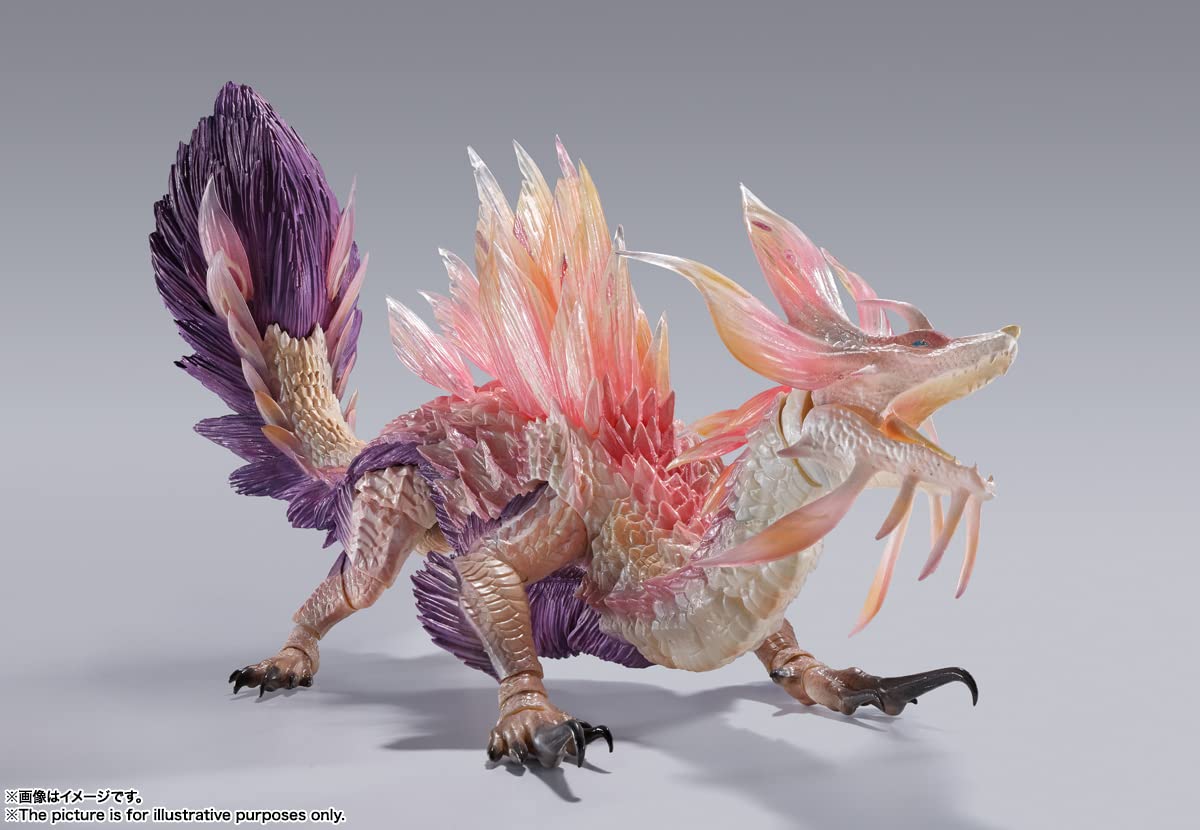 Sh Monster Arts Monster Hunter Rise: Sunbreak Tamamitsune About 310Mm Pvc Abs Painted Movable Figure- Japan Figure Store - #1 Bring To You The Best Japanese Goods