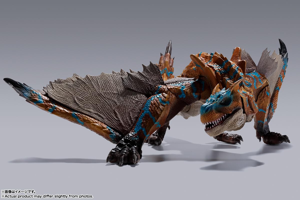 Bandai Spirits Sh Monster Arts Monster Hunter Rise Tigrex 300Mm Pvc Abs Figure Japan- Japan Figure Store - #1 Bring To You The Best Japanese Goods