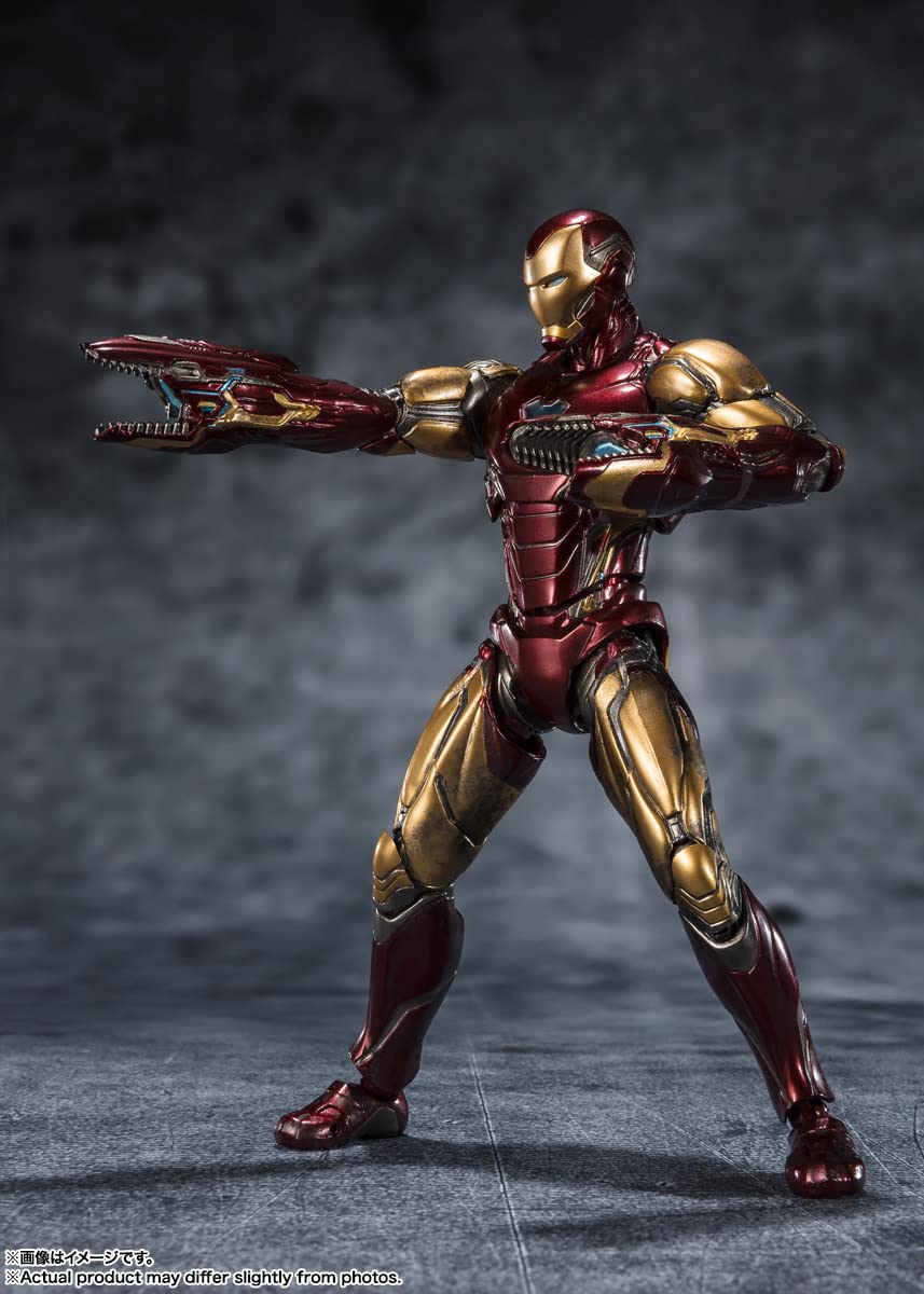 S.H. Figuarts Avengers Endgame Iron Man Mark 85 - Five Years Later 2023 Edition (The Infinity Saga) - 160mm PVC & ABS Articulated Action Figure- Japan Figure Store - #1 Bring To You The Best Japanese Goods