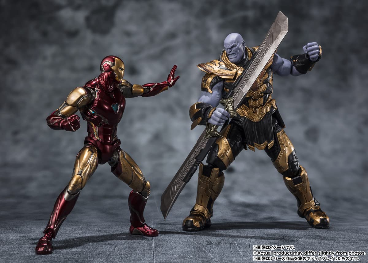 S.H. Figuarts Avengers Endgame Thanos - Five Years Later 2023 Edition (The Infinity Saga) - 195mm PVC & ABS Articulated Action Figure- Japan Figure Store - #1 Bring To You The Best Japanese Goods