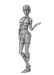 BANDAI S.H. Figuarts Body Chan -Kentaro Yabuki- Wireframe Gray Color Ver. Figure- Japan Figure Store - #1 Bring To You The Best Japanese Goods