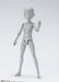 BANDAI S.H. Figuarts Body-Kun -Sugimori Ken- Edition Dx Set Figure Gray Color Ver.- Japan Figure Store - #1 Bring To You The Best Japanese Goods