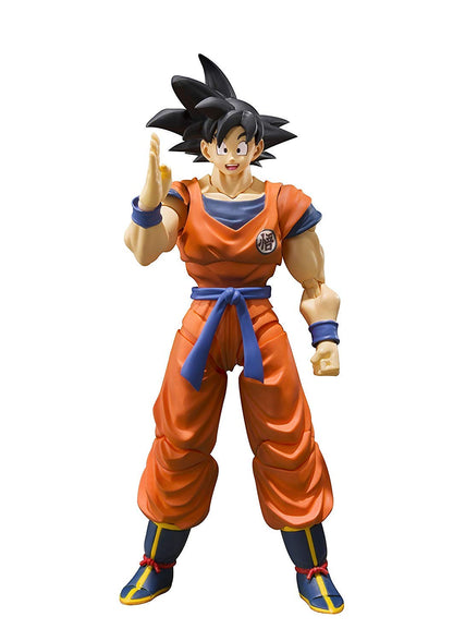 Bandai S.h.Figuarts Son Goku The Saiyan Grew Up On Earth Dragon Ball Complete Figures- Japan Figure Store - #1 Bring To You The Best Japanese Goods