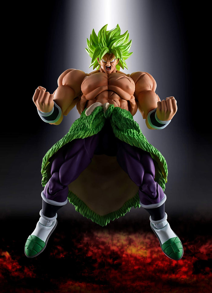 Shfiguarts Dragon Ball Super Saiyan Broly Full Power Approx. 220Mm Abs Pvc Pre-Painted Movable Figure- Japan Figure Store - #1 Bring To You The Best Japanese Goods
