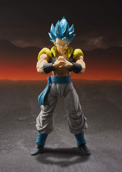 BANDAI - S.H. Figuarts Super Saiyan Blue Gogeta Figure - Dragon Ball Super: Broly- Japan Figure Store - #1 Bring To You The Best Japanese Goods