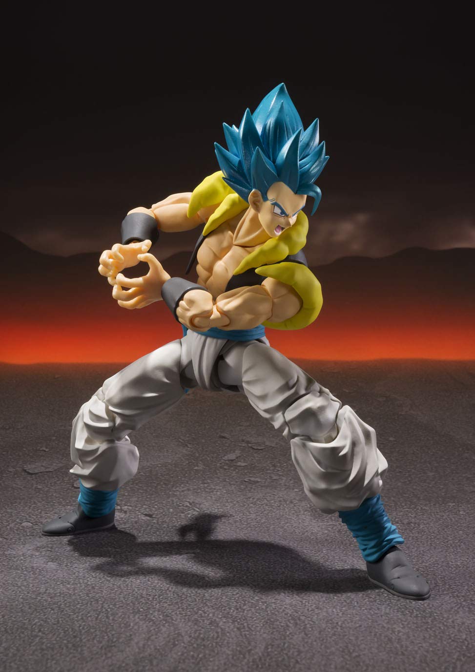BANDAI - S.H. Figuarts Super Saiyan Blue Gogeta Figure - Dragon Ball Super: Broly- Japan Figure Store - #1 Bring To You The Best Japanese Goods