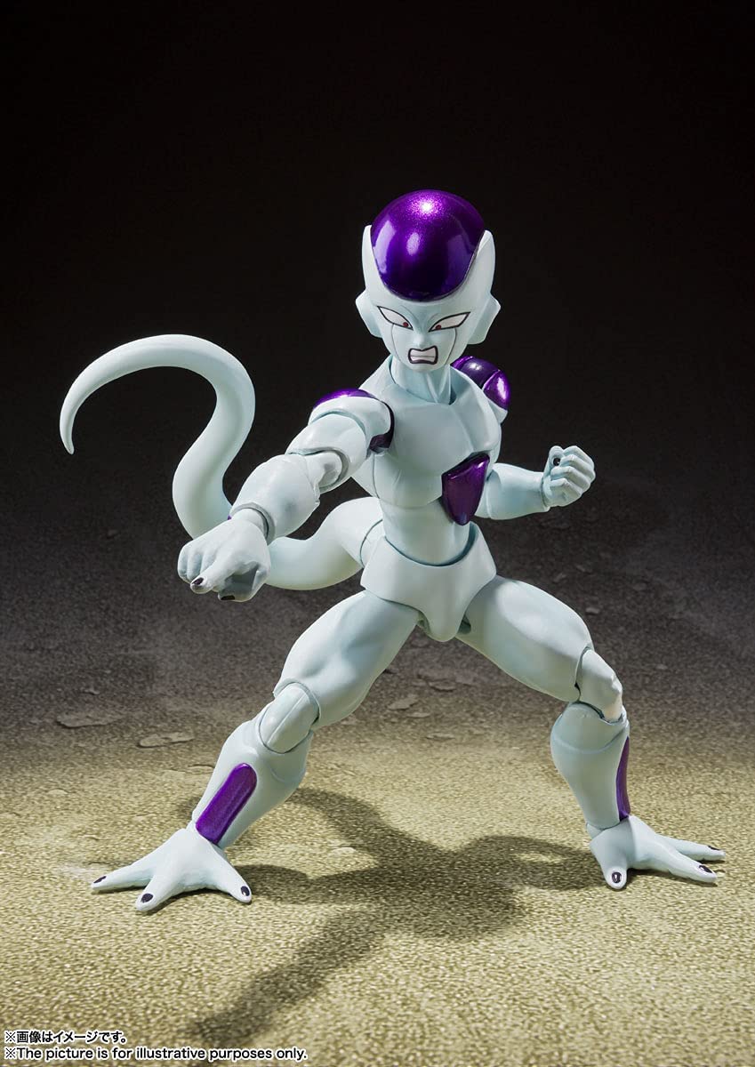 Bandai Tamashii Nations S.h.Figuarts Frieza Fourth Form Japanese Action Figures- Japan Figure Store - #1 Bring To You The Best Japanese Goods