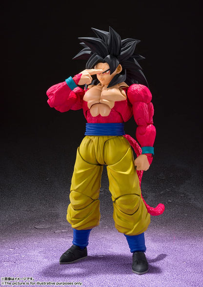 BANDAI - S.H. Figuarts Super Saiyan 4 Son Goku Figure - Dragon Ball Gt- Japan Figure Store - #1 Bring To You The Best Japanese Goods
