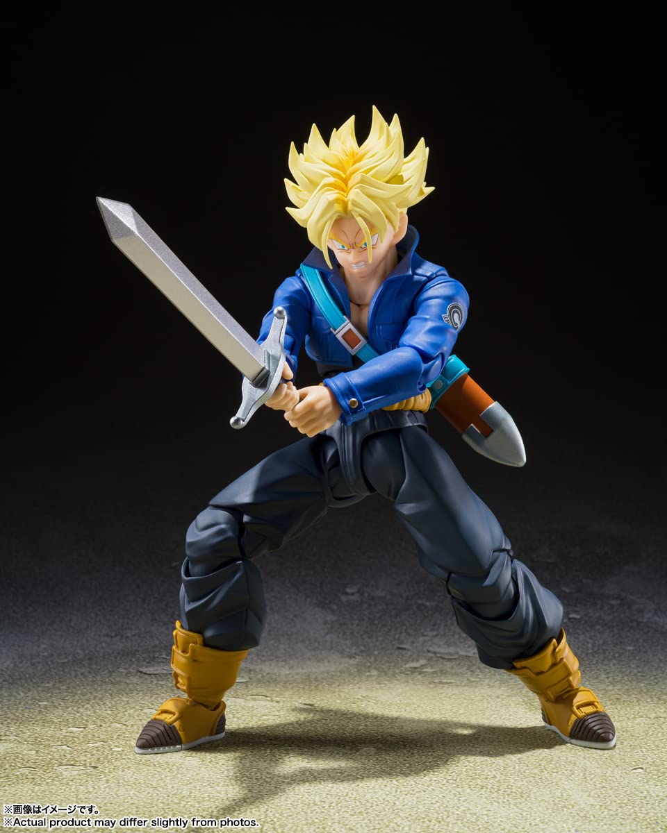 Bandai S.H.Figuarts Super Saiyan Super Saiyan Trunks Boy From The Future Figure Dragon Ball Z- Japan Figure Store - #1 Bring To You The Best Japanese Goods