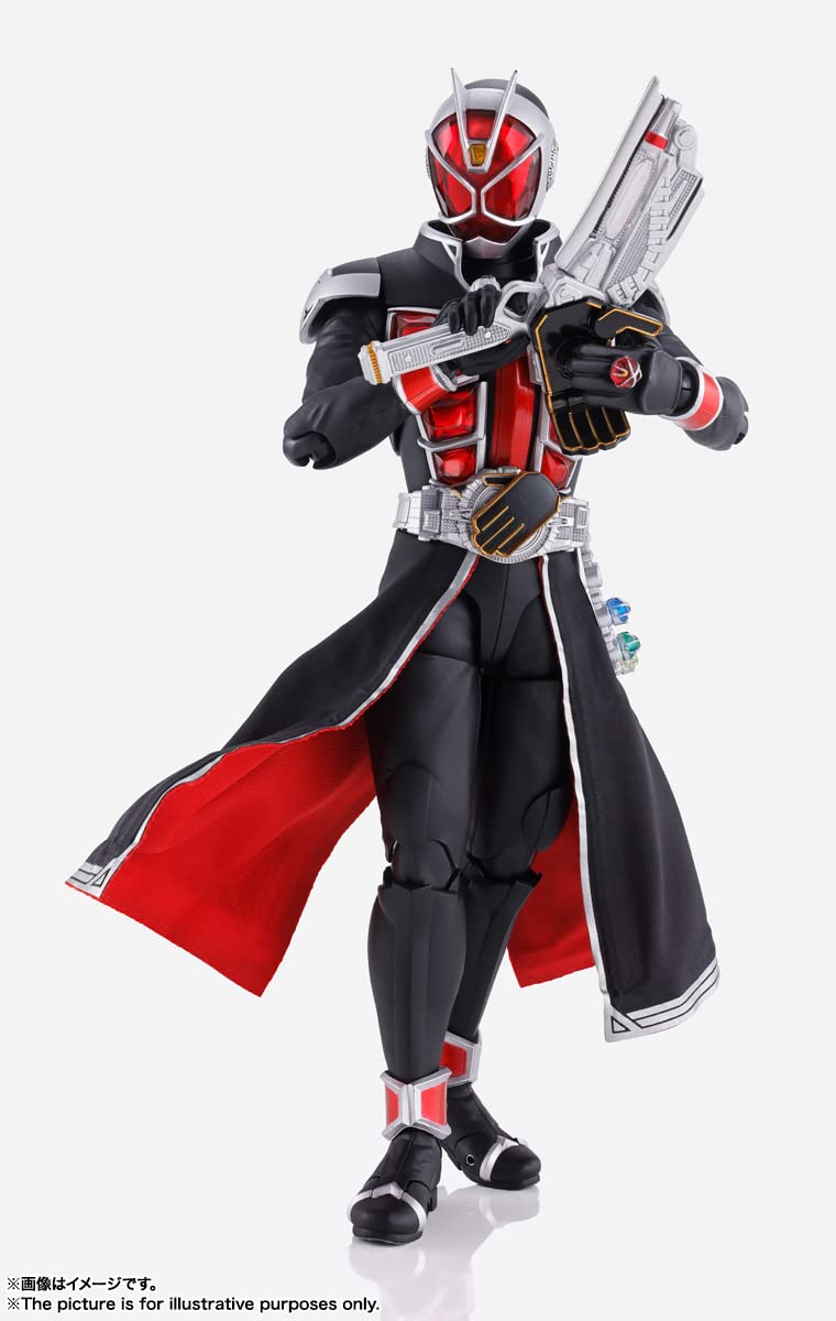 S.H. Figuarts Shinkocchou Seihou Kamen Rider Wizard Flame Style - 10th Anniversary Ver. - 145mm- Japan Figure Store - #1 Bring To You The Best Japanese Goods
