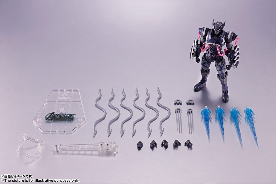 Shfiguarts Tech On Avengers Venom Symbiote Wolverine About 160Mm Abs Pvc Painted Action Figure- Japan Figure Store - #1 Bring To You The Best Japanese Goods
