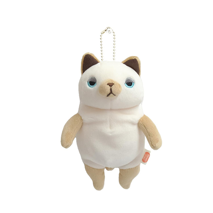 Shinada Global Mochi Neko Siamese Stuffed Cat 7x5x14cm Mone-0088S- Japan Figure Store - #1 Bring To You The Best Japanese Goods