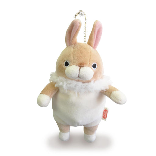 Shinada Global Mini Mochi Rabbit Standing Ears Beige 7x5x14cm-0088TBE- Japan Figure Store - #1 Bring To You The Best Japanese Goods