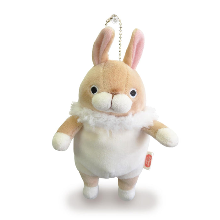 Shinada Global Mini Mochi Rabbit Standing Ears Beige 7x5x14cm-0088TBE- Japan Figure Store - #1 Bring To You The Best Japanese Goods