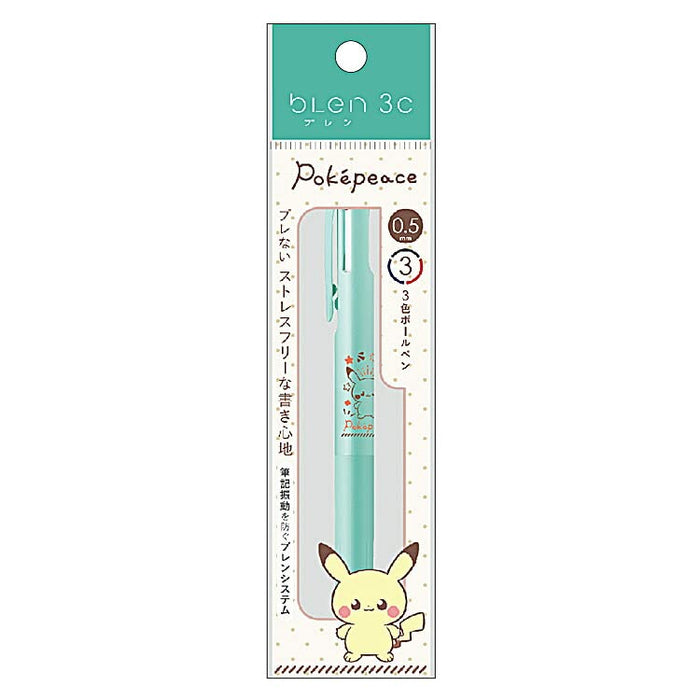 Showa Note Japan 3C 833093 Pokemon Poke Piece Ballpoint Pen - 3 Colors- Japan Figure Store - #1 Bring To You The Best Japanese Goods