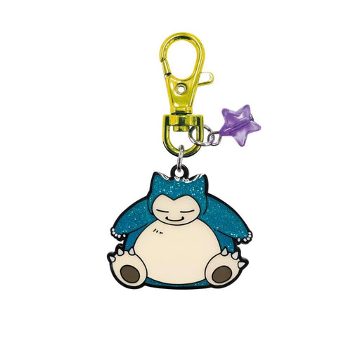 Sk Japan Pokemon Glitter Snorlax Metal Key Chain - Japan- Japan Figure Store - #1 Bring To You The Best Japanese Goods