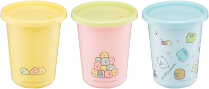 SKATER Sumiko Gurashi Camp Tumblers Set 3 Pcs With Straw- Japan Figure Store - #1 Bring To You The Best Japanese Goods