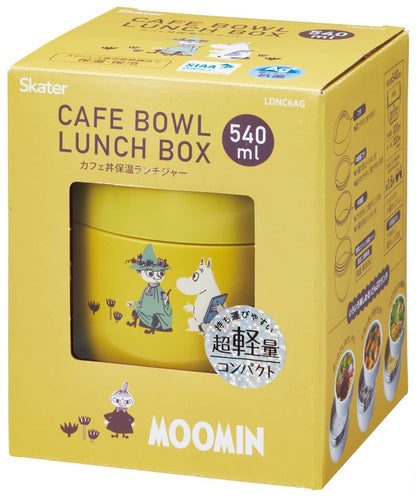 Skater Japan Thermal Lunch Box Bowl 540Ml Moomin Dull Color Ldnc6Ag-A- Japan Figure Store - #1 Bring To You The Best Japanese Goods