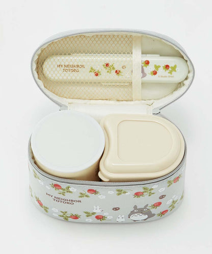 Skater Totoro Strawberry 560ml Lunch Box Jar KCLJC6AG-A- Japan Figure Store - #1 Bring To You The Best Japanese Goods