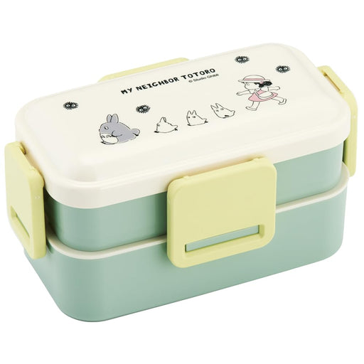 Skater Bento Box 2 Tiers 600Ml Totoro Dome Lid PFLW4Ag-A- Japan Figure Store - #1 Bring To You The Best Japanese Goods