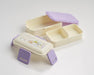 Skater Bento Box Sumikko Gurashi Rabbit Rice 600Ml Antibacterial Fluffy Dome Lid 2 Tiers Made In Japan Pflw4Ag-A- Japan Figure Store - #1 Bring To You The Best Japanese Goods