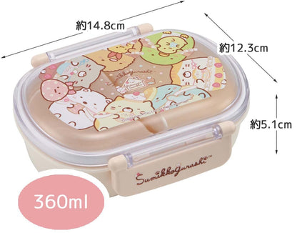 Skater Bento Box Sumikko Gurashi Sweet Shop 360Ml For Kids Antibacterial Girl Made In Japan Qaf2Baag-A- Japan Figure Store - #1 Bring To You The Best Japanese Goods