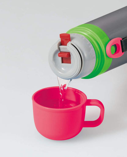 Skater Children&S 2Way Stainless Kids Water Bottle With Cup Splatoon 2 430Ml Boys Skdc4- Japan Figure Store - #1 Bring To You The Best Japanese Goods