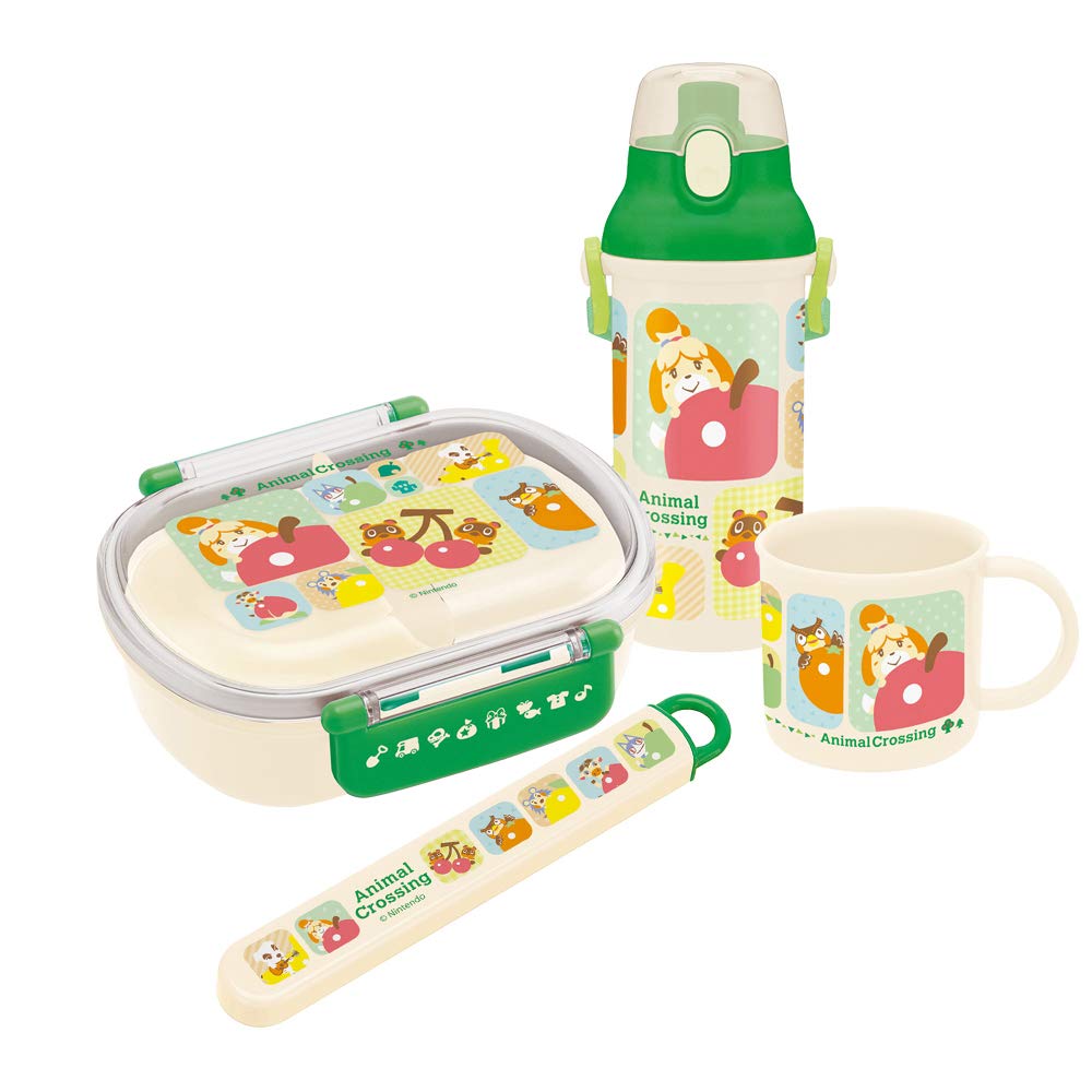 SKATER Animal Crossing Antibacterial Tight Lunch Box 360Ml- Japan Figure Store - #1 Bring To You The Best Japanese Goods