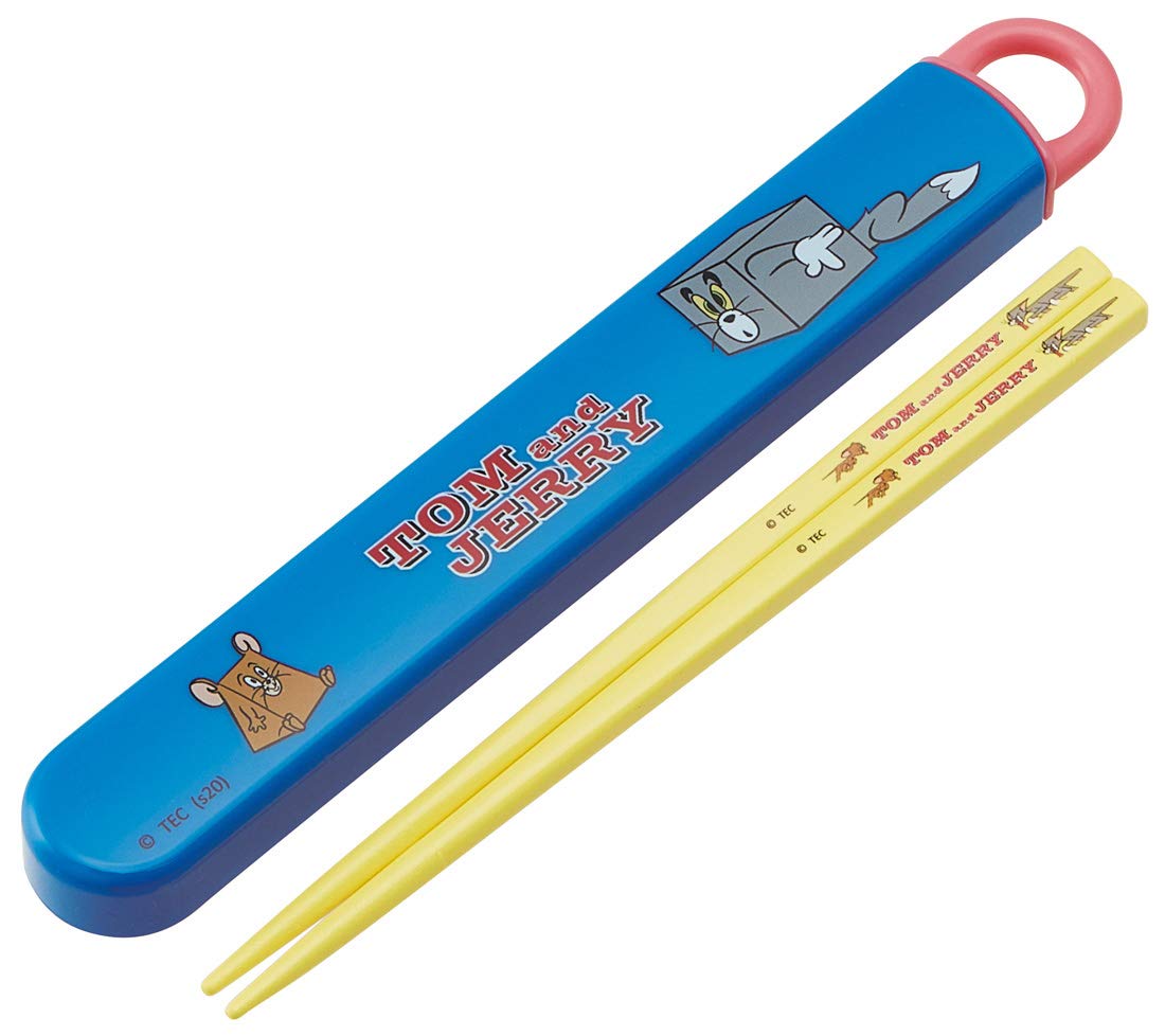 SKATER Tom And Jerry Antibacterial Slide Chopsticks Box Set- Japan Figure Store - #1 Bring To You The Best Japanese Goods