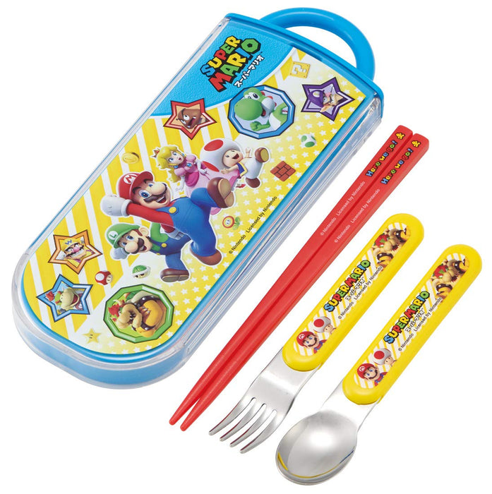 SKATER Super Mario Antibacterial Slide Trio Set- Japan Figure Store - #1 Bring To You The Best Japanese Goods