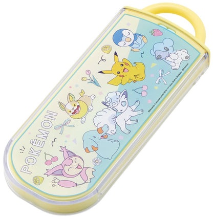 Skater Children&S Antibacterial Trio Set Chopsticks Spoon Fork Pokemon New Retro Made In Japan Tacc2Ag-A- Japan Figure Store - #1 Bring To You The Best Japanese Goods