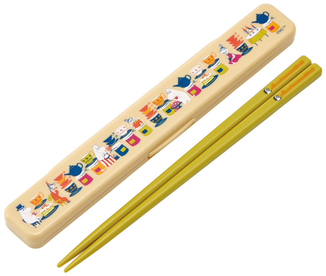 Skater Antibacterial Moominmama Treat Chopstick Box Set 18Cm Made In Japan ABC3AG-A- Japan Figure Store - #1 Bring To You The Best Japanese Goods