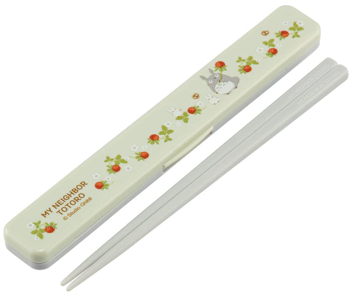 Skater 18cm My Neighbor Totoro Strawberry Studio Ghibli Antibacterial Chopsticks Set ABC3AG-A Made in Japan- Japan Figure Store - #1 Bring To You The Best Japanese Goods