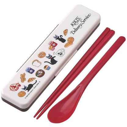 Skater Combination Set Chopsticks Spoon Set Antibacterial Kiki&S Delivery Service Bakery Ghibli Made In Japan 18Cm Ccs3Saag-A- Japan Figure Store - #1 Bring To You The Best Japanese Goods