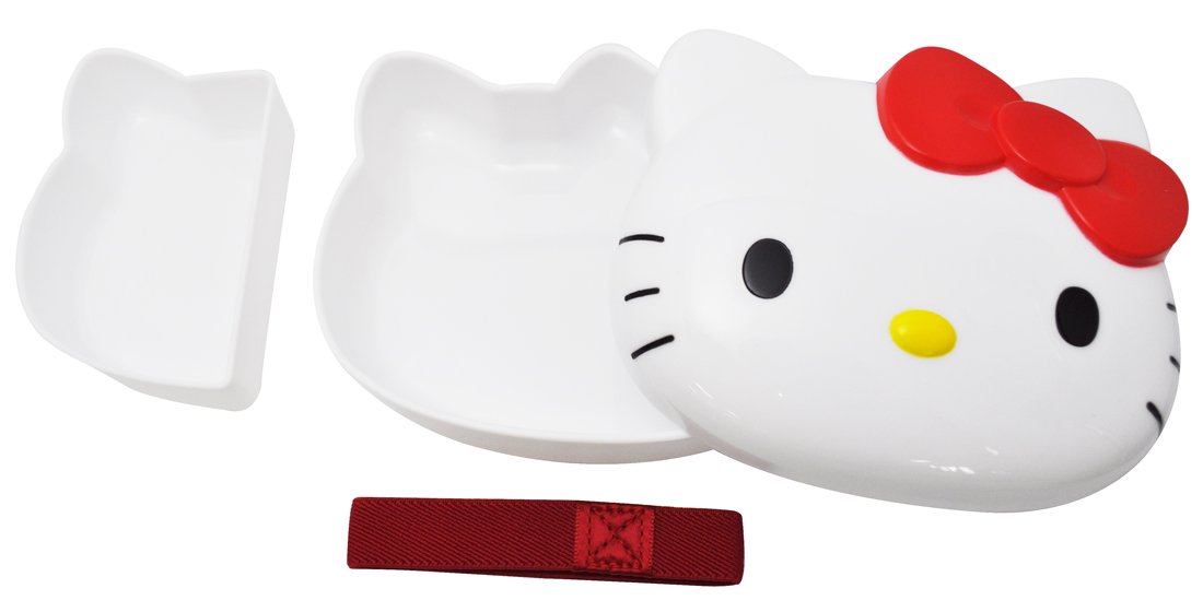 SKATER Hello Kitty Die Cut Lunch Box- Japan Figure Store - #1 Bring To You The Best Japanese Goods