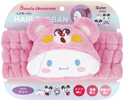 Skater Hair Turban Cinnamoroll Headpiece Sanrio ZHTB1-A- Japan Figure Store - #1 Bring To You The Best Japanese Goods