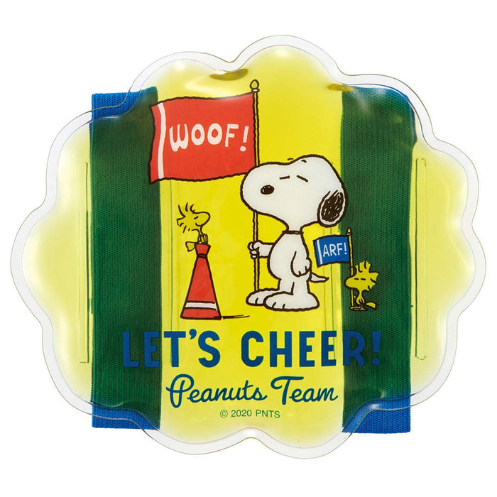 Skater Japan Ice Pack With Belt Peanuts Let'S Chia Snoopy 14X8Cm Clbb1- Japan Figure Store - #1 Bring To You The Best Japanese Goods