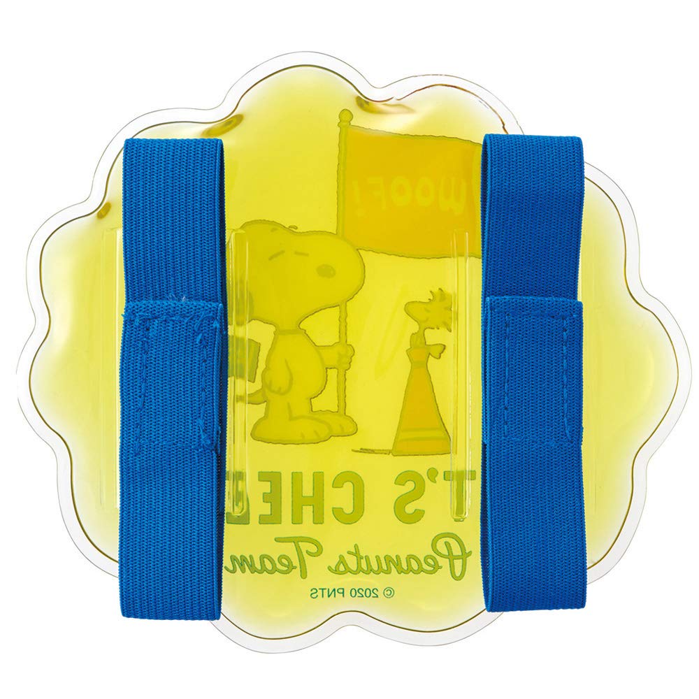 Skater Japan Ice Pack With Belt Peanuts Let'S Chia Snoopy 14X8Cm Clbb1- Japan Figure Store - #1 Bring To You The Best Japanese Goods
