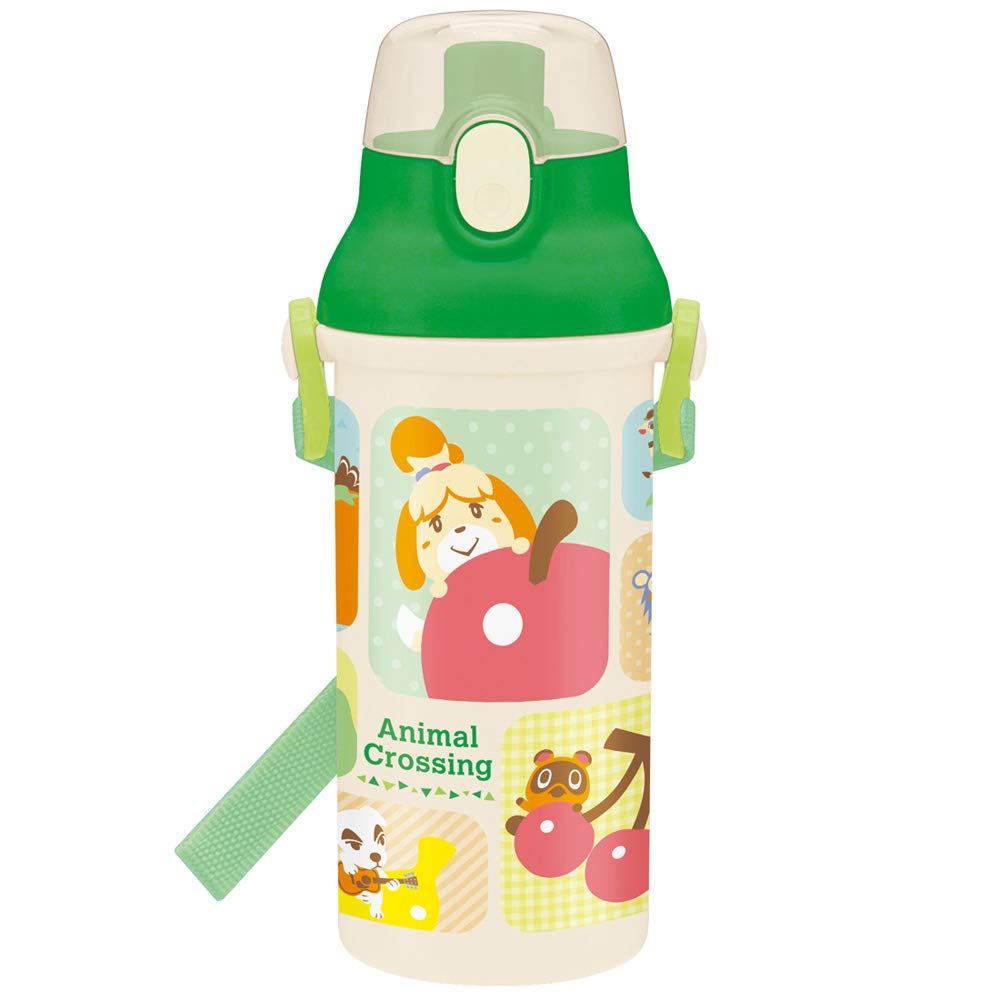 SKATER Animal Crossing Antibacterial Direct Drinking Plastic Bottle- Japan Figure Store - #1 Bring To You The Best Japanese Goods