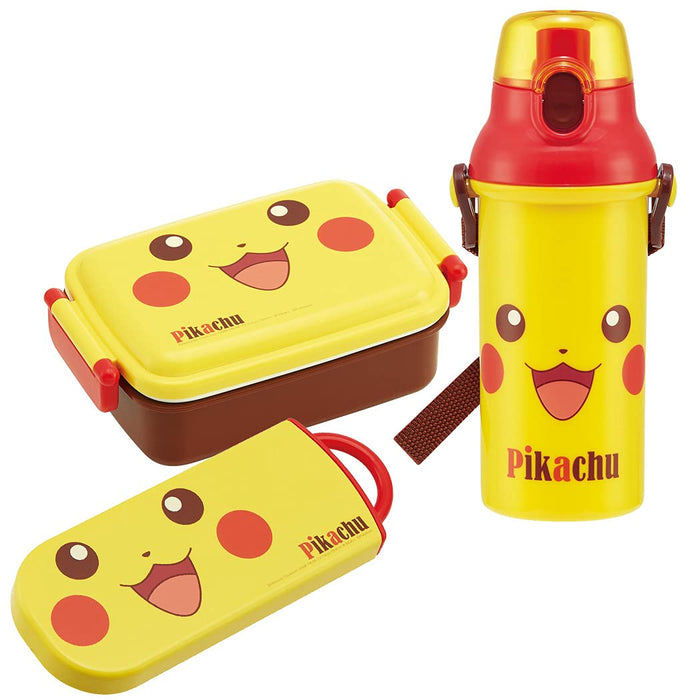 SKATER Pokemon Pikachu Trio Set Spook, Fork & Chopsticks- Japan Figure Store - #1 Bring To You The Best Japanese Goods