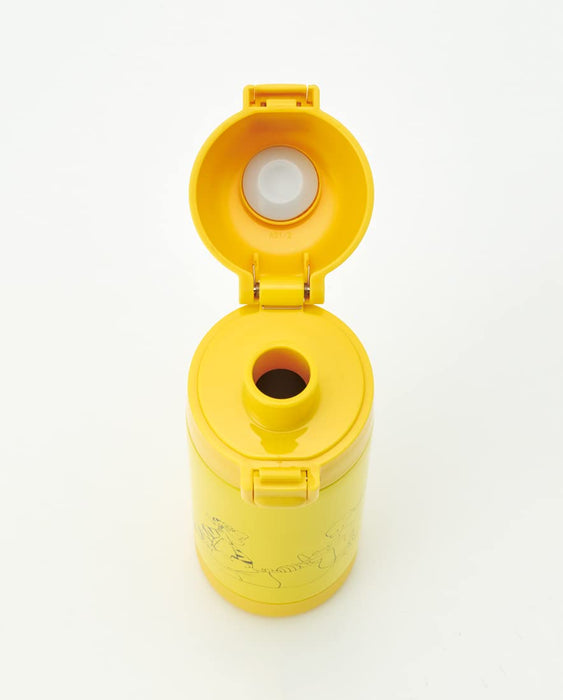 Skater 500ml Stainless Steel Water Bottle Single Layer Mug Bottle - Winnie The Pooh Relax Sssc5D-A- Japan Figure Store - #1 Bring To You The Best Japanese Goods