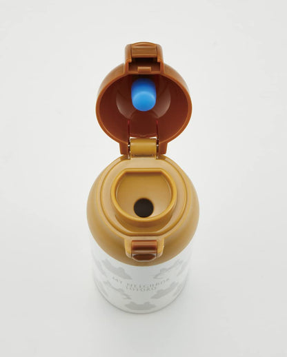 Skater Mug Bottle 490Ml Thermal Insulated Stainless Steel Water Bottle My Neighbor Totoro Silhouette Ghibli Sdpc5-A- Japan Figure Store - #1 Bring To You The Best Japanese Goods