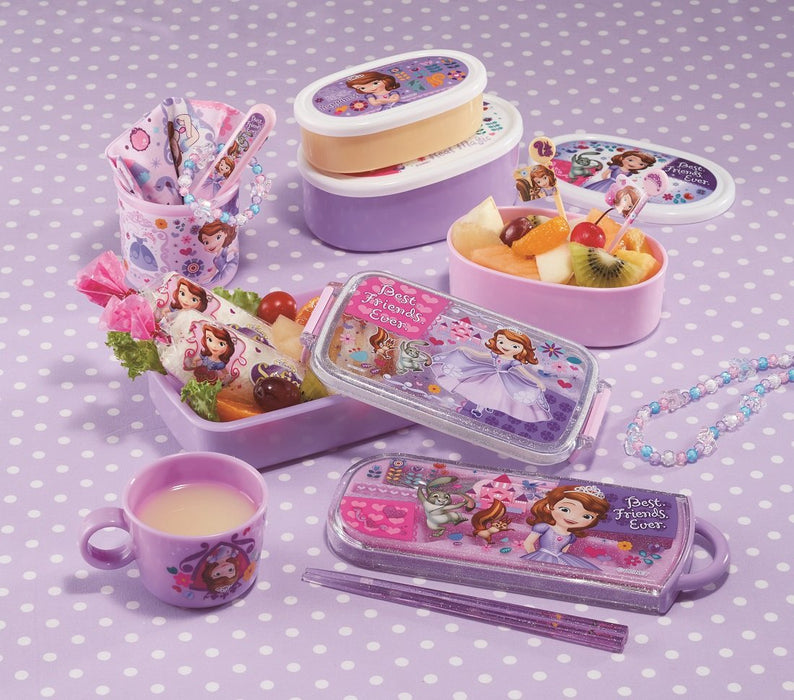 Skater Seal Storage Container 3P Set Sophia 17 Disney Made In Japan- Japan Figure Store - #1 Bring To You The Best Japanese Goods