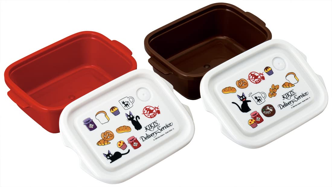 SKATER Studio Ghibli Kiki'S Delivery Service Lunch Container Set 2 Pcs- Japan Figure Store - #1 Bring To You The Best Japanese Goods